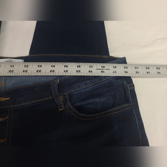 KanCan Estilo High Rise Button Fly Skinny Light Distressing Denim Jean Size 3XL - Picture 8 of 12